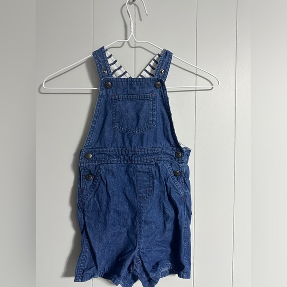 Baby Boden Soft Denim Overalls Size 2-3 Years - Picture 4 of 5